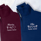 Personalised Nurse Zip Sweatshirt, Custom Medial Logo Embroidered Physician Assistant Nurse Quarter Zip Jacket, Healthcare Doctor Nurse Gift