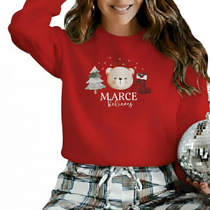 Custom Name Believes Christmas Sweatshirt M5652