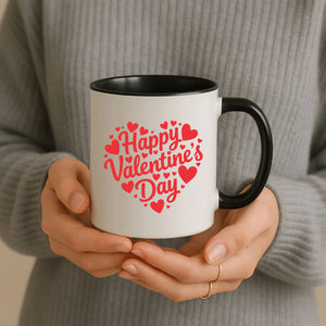 Happy Valentine's Day Heart Mug - PA237