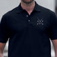 Customised Mens Polo Shirt, Golf Embroidery Polo Tee Shirt, Personalised Initials Monogrammed Matching Tshirt, Golfer Lover Gift for Husband