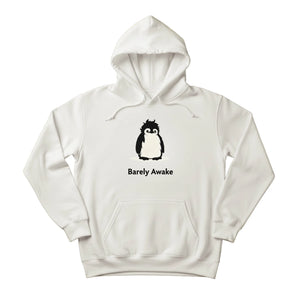 Existing, Not Thriving Barely Awake Penguin Trending Hoodie - PW5000