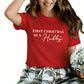 Printed First Christmas As A T-Shirt P9080