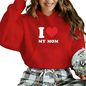 Custom I Love Text Printing Hoodie - PW1000