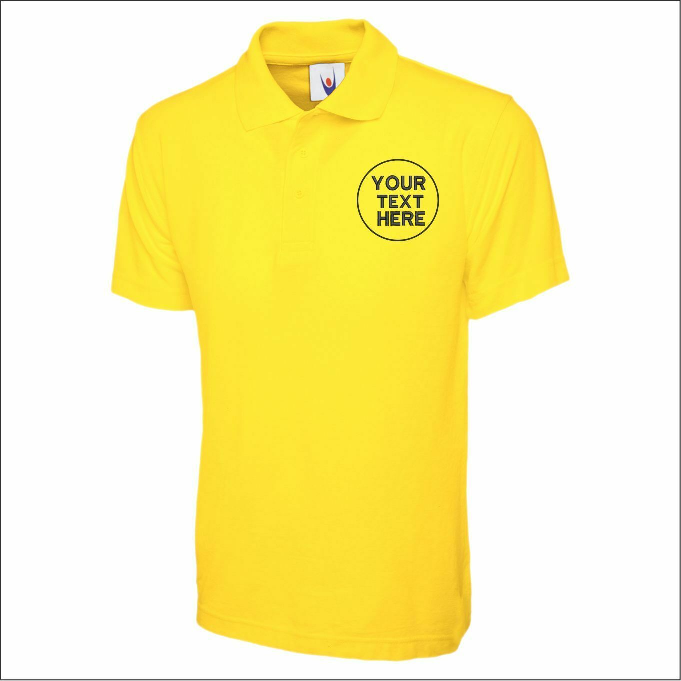 Custom Embroidered Men Polo Tshirt, Personalised Text/Design Shirt, Digitized Company Logo Monogrammed Polo Tee, Special Gift for Golf Lover