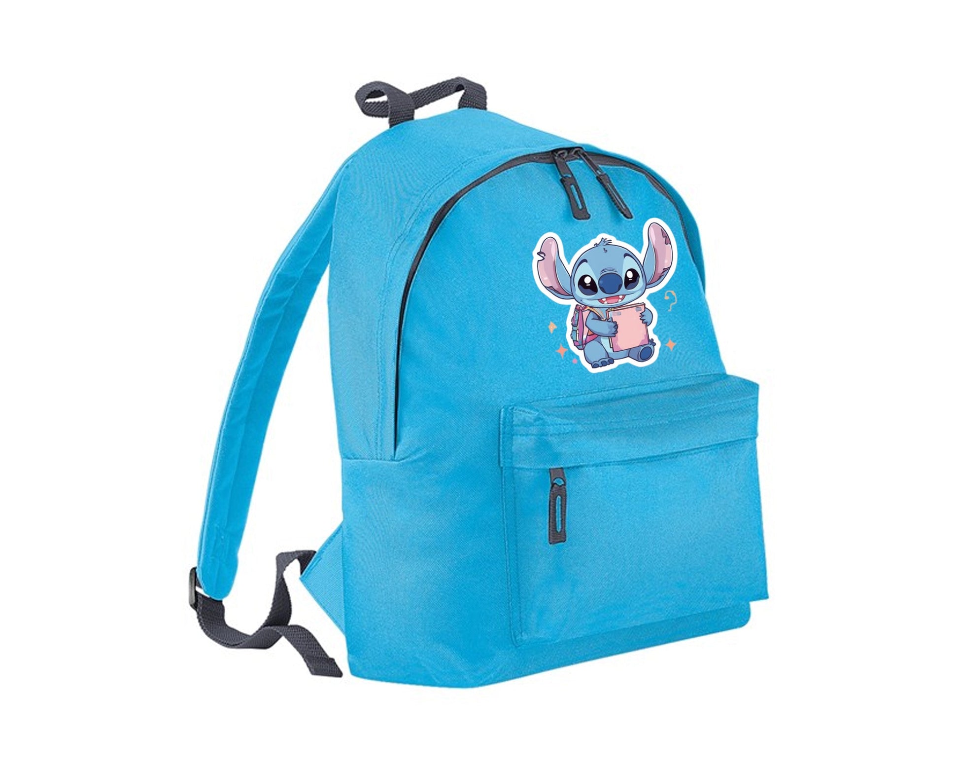 Stitch Kids Backpack, Cute Cartoon Printed Back To School Bag For Boys & Girls, Disney Fashion Schoolbag M8477