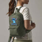 Stitch Backpack, Lilo & Stitch Printed Design Gift Bag for Boys & Girls, Front Zip Pocket School Bagpack M8404