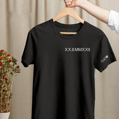 Roman Numeral  T Shirts E191