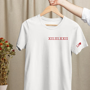 Roman Numeral  T Shirts E191
