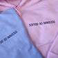 Personalised Anniversary Matching Hoodie, Custom Roman Numeral Embroidered Hoody for Couple, Initial Matching Wifey Pullover, Boyfriend Gift