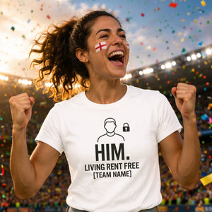 Trendy Rent Free Football Tournament ladies Fit T-Shirt