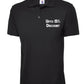 Custom Embroidered Men Polo Tshirt, Personalised Text/Design Shirt, Digitized Company Logo Monogrammed Polo Tee, Special Gift for Golf Lover