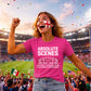 Cute Absolute Scenes Personliase Football Tournament ladies Fit T-Shirt