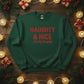 Naughty & Nice Christmas Sweatshirt