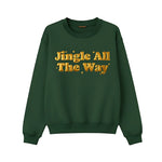 Jingle All The Way Puff Printing Sweatshirt-PUFF141
