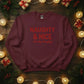 Naughty & Nice Christmas Sweatshirt