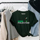 Palestine Tshirt, I Stand with Palestine Shirt, Free Palestine Tees, Freedom for Palestine Protest Tops, Anti Israel Unisex Adult Kids Shirt