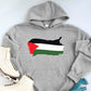 Palestine Flag Hoodie, Support Palestine Gaza Sweatshirt, Palestine Protest Clothing, Save Human Rights Palestinian Outfit