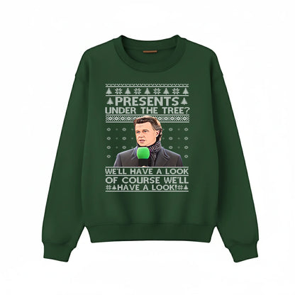 Presents Under The Tree Christmas Sweatshirt P9190