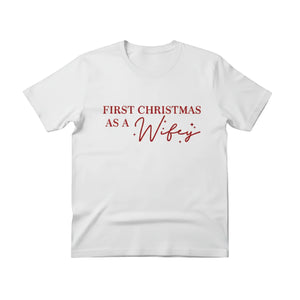 Printed First Christmas As A T-Shirt P9080