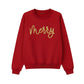Merry Puff Printing Christmas Sweatshirt - PUFF68