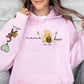 Mama Bear Hoodies. Personalised Mum Hoodie with Children Names on Sleeve. Mama Bear Jumpers, Hooded Sweaters for New Mum. Mother's Day Gifts