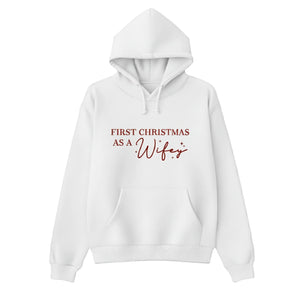 Printed First Christmas As A Hoodie P9080