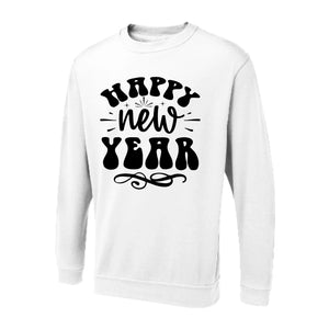 Trendy Happy New Year Sweatshirt - P6871