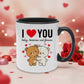 I Love Your Today,Tomorrow and Forever Valentine's Day Mug -PA414