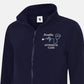 Personalised Embroidered Nurse Fleece Jacket, Custom Name Monogrammed Womens Full Zip Jacket, Thank You Doctor Nurse, Medical Student Gifts