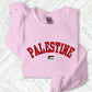 Palestine Sweater, Palestine Flag Printed Crewneck Sweatshirt, Support Palestine Freedom Gaza Protest Top, Palestinian Shirt, Comfy Jumper