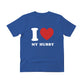 Custom I Love Text Printing T-Shirt - PW1000