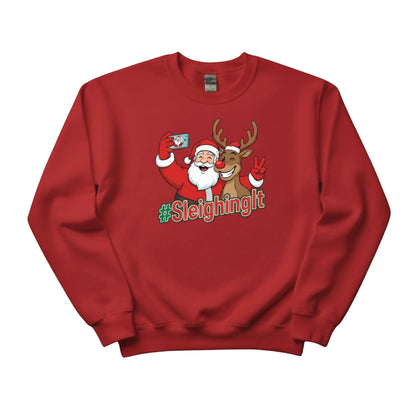 SleighingIt Christmas Sweatshirt - PW200