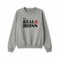 The Real Boss Valentine’s Day Printed Sweatshirt - PW504
