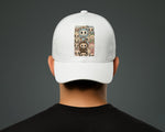 Labubu Original 5 Panel Cap, Trendy Streetwear Hat with Cartoon Design, Pre-Curved Peak Unisex Baseball Hat M8409