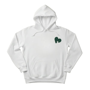 Custom Photo Outline Sketch Embroidery Hoodie - EWB103