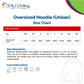 Personalised script name festive Christmas Oversized Hoodie