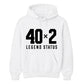 40x2 Legend Status Funny 80th Birthday Unisex Hoodie