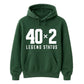 40x2 Legend Status Funny 80th Birthday Unisex Hoodie
