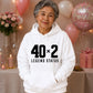 40x2 Legend Status Funny 80th Birthday Unisex Hoodie