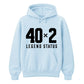 40x2 Legend Status Funny 80th Birthday Unisex Hoodie