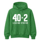 40x2 Legend Status Funny 80th Birthday Unisex Hoodie