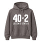 40x2 Legend Status Funny 80th Birthday Unisex Hoodie