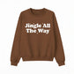 Jingle All The Way Puff Printing Sweatshirt-PUFF141