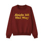 Jingle All The Way Puff Printing Sweatshirt-PUFF141