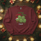 Festive Sprout Squad Christmas Sweatshirt