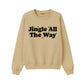 Jingle All The Way Puff Printing Sweatshirt-PUFF141