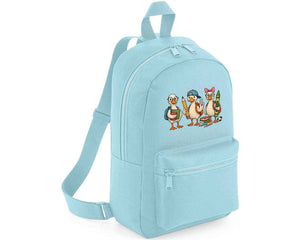 Back To School Duck Backpack, Funny & Trendy Fashion School Bag For Kids, Perfect Gift For Duck Lovers M8486