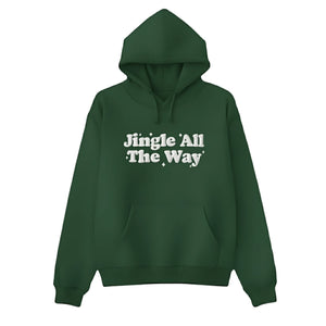 Jingle All The Way Puff Printing Hoodie PUFF141