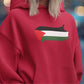 Palestine Flag Hoodie, Support Palestine Gaza Sweatshirt, Palestine Protest Clothing, Save Human Rights Palestinian Outfit