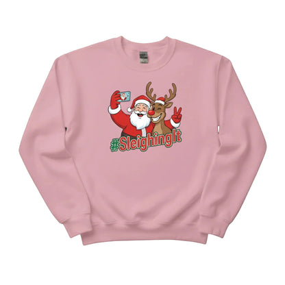 SleighingIt Christmas Sweatshirt - PW200